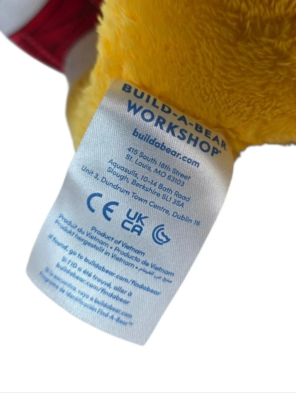 Build a Bear Tails From Sonic